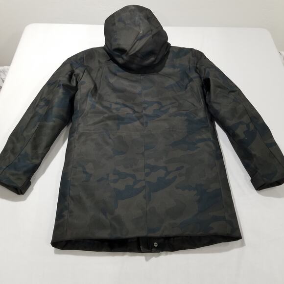 NWT Outdoor United Parka Small Camo Hercules Storm Waterproof Waxed Coating - Picture 5 of 16
